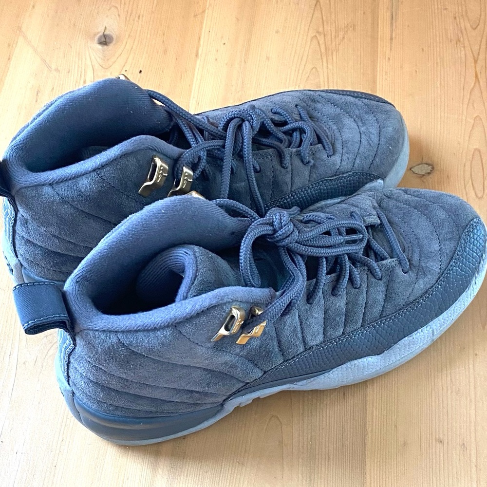Jordan  Gray High-Top Sneakers